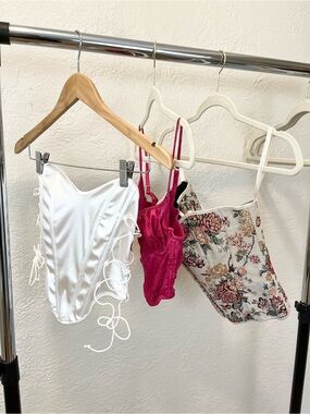 Corset Tops Bundle of 3 Fairy Coquette XS/S